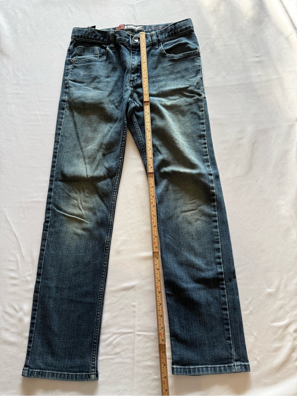 Tony Hawk Men's Faded Blue Straight Jeans